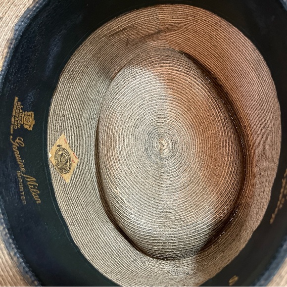 VTG LAMSON HUBBARD  BALTIMORE NEW YORK WOMEN PANAMA HAT RARE TO FIND - Picture 8 of 8